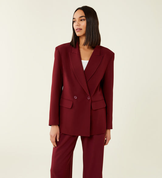 Maeve Bordeaux Jacket