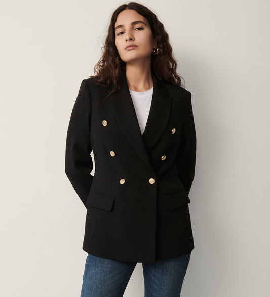 Orla Black Button Detail Jacket