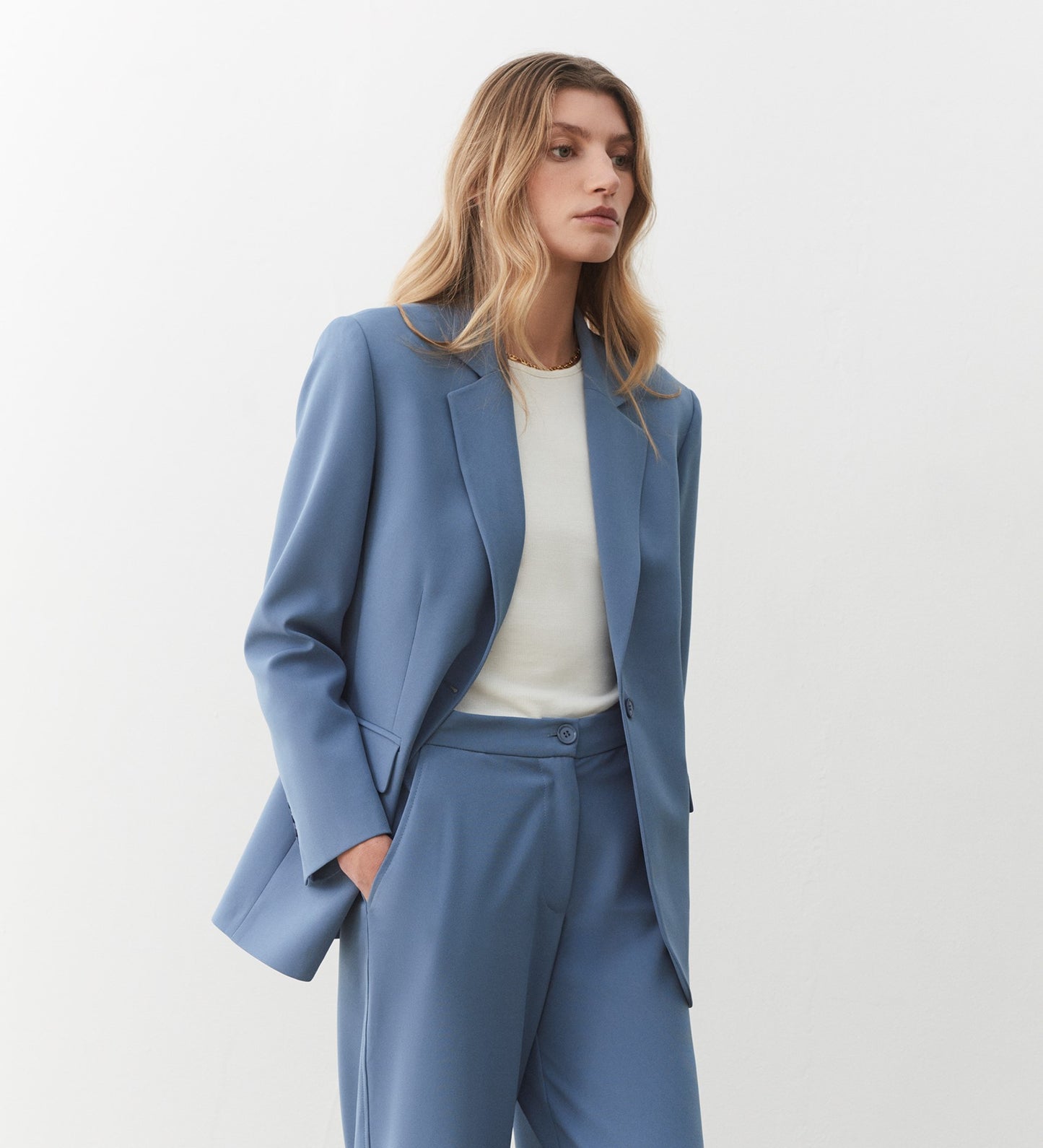 Kaiya Grey Blue Jacket