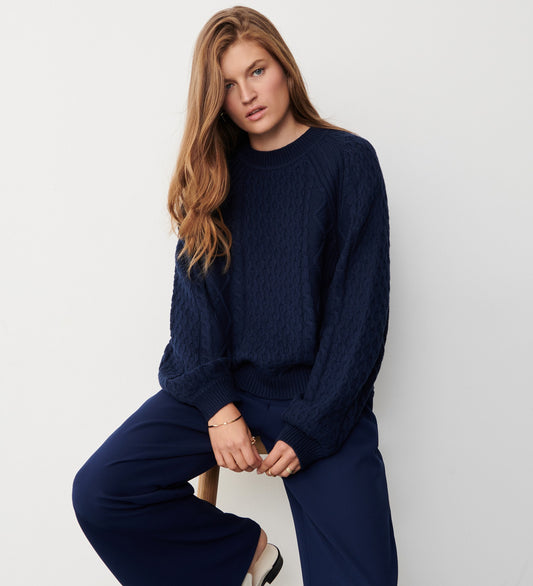 Ellie Cable Knit Jumper