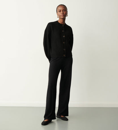 Nesta Black Knitted Pant