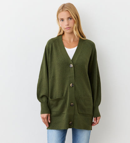 Mila Green Cardigan