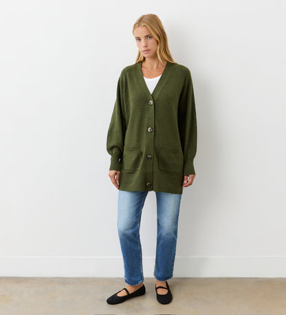 Mila Green Cardigan