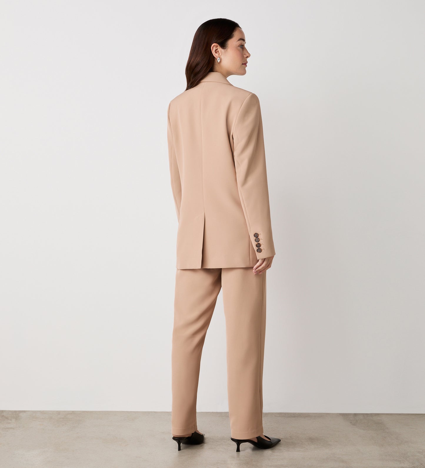 Myla Camel Longline Blazer