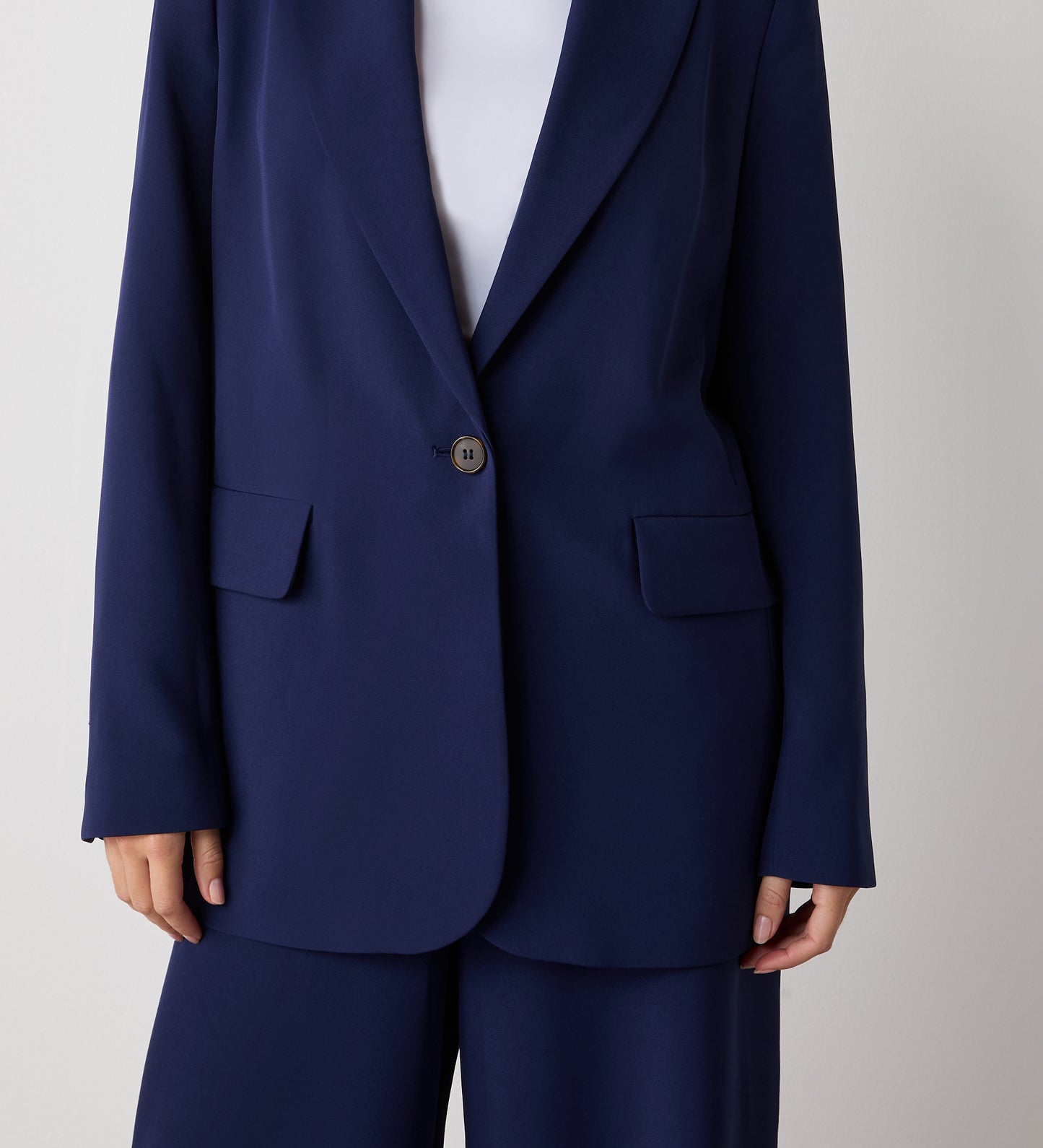 Myla Navy Longline Blazer