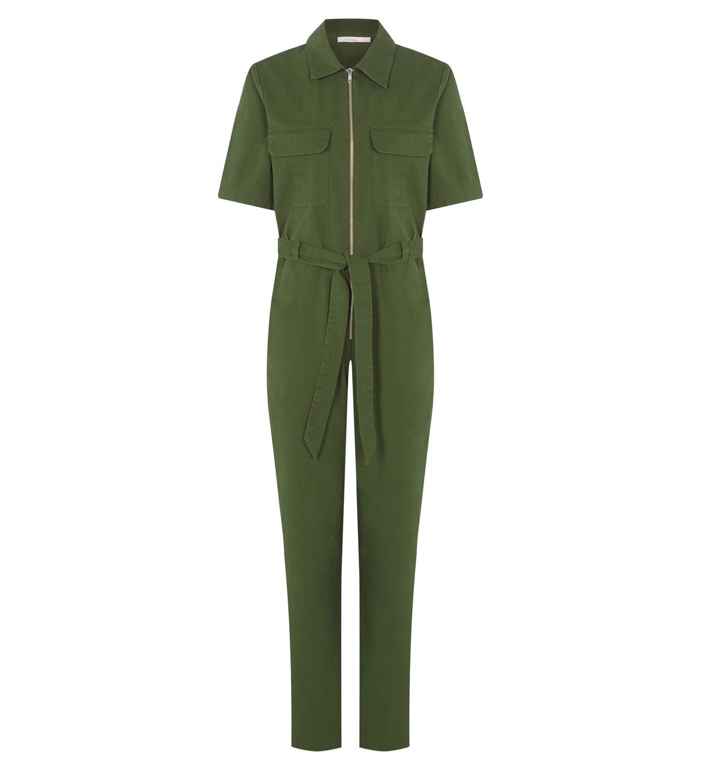 Jessie Khaki Jumpsuit