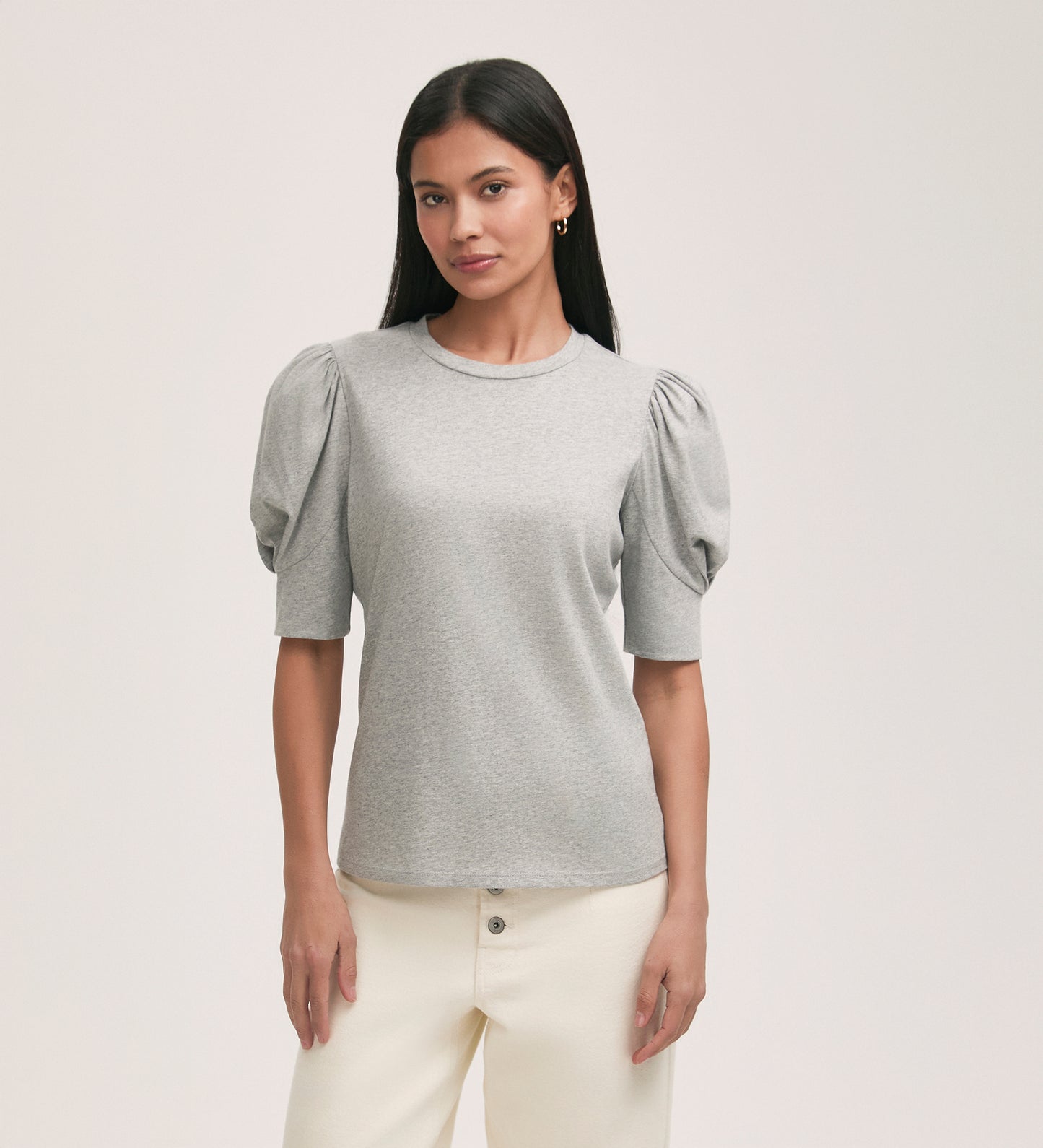 Oriel Grey Jersey T-Shirt