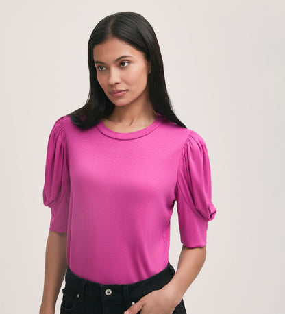 Oriel Magenta Jersey T-Shirt