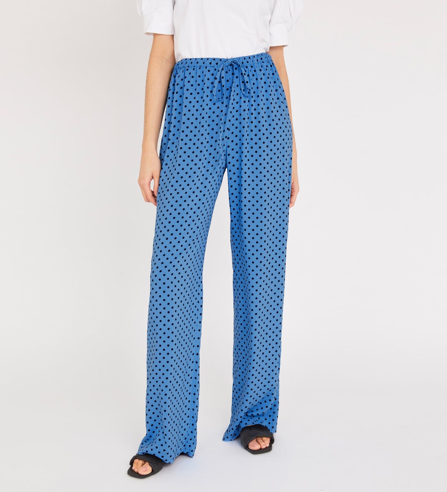 Natalya Blue Spot Trouser