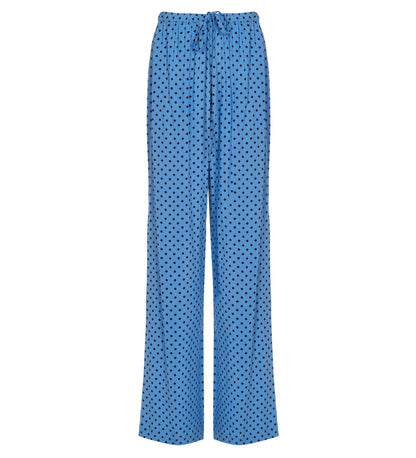 Natalya Blue Spot Trouser