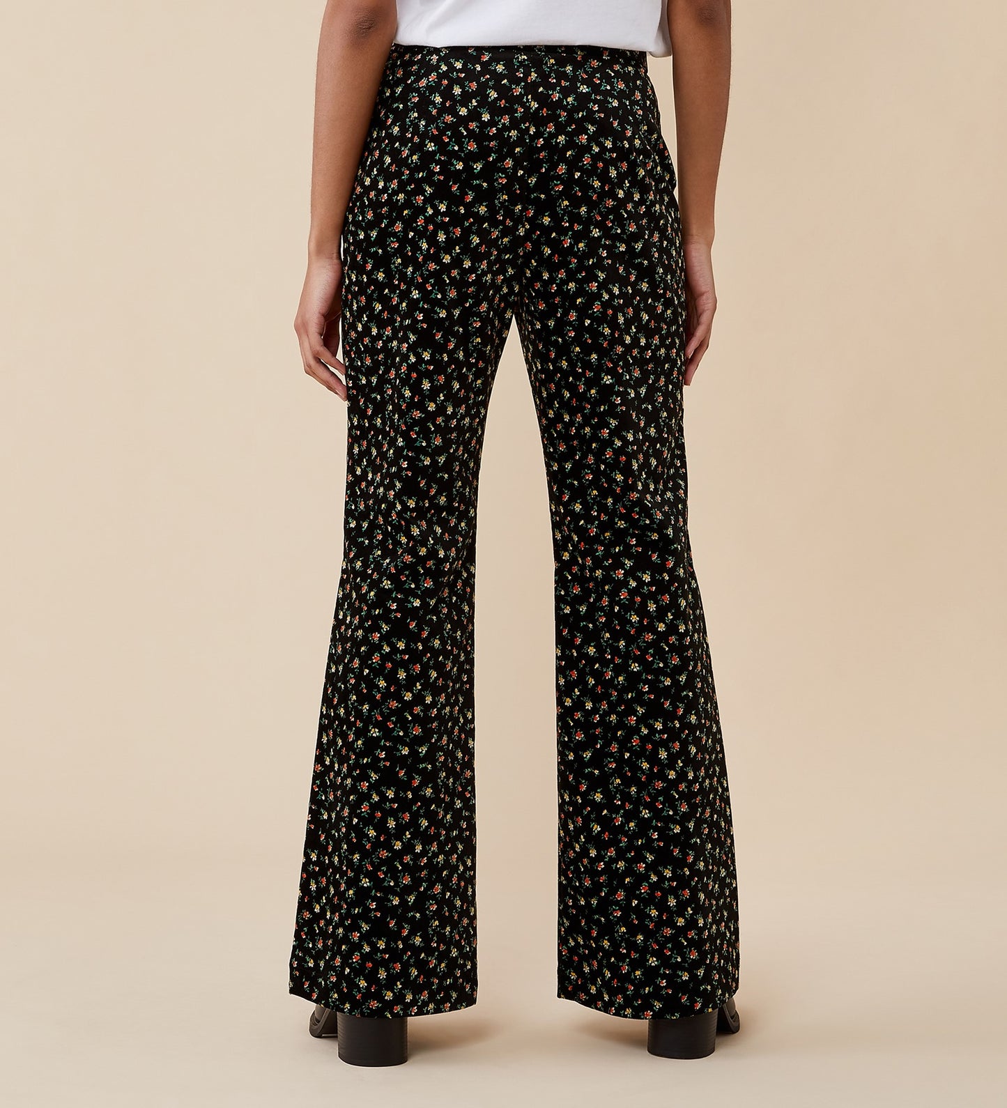 Emsley Printed Velveteen Trousers