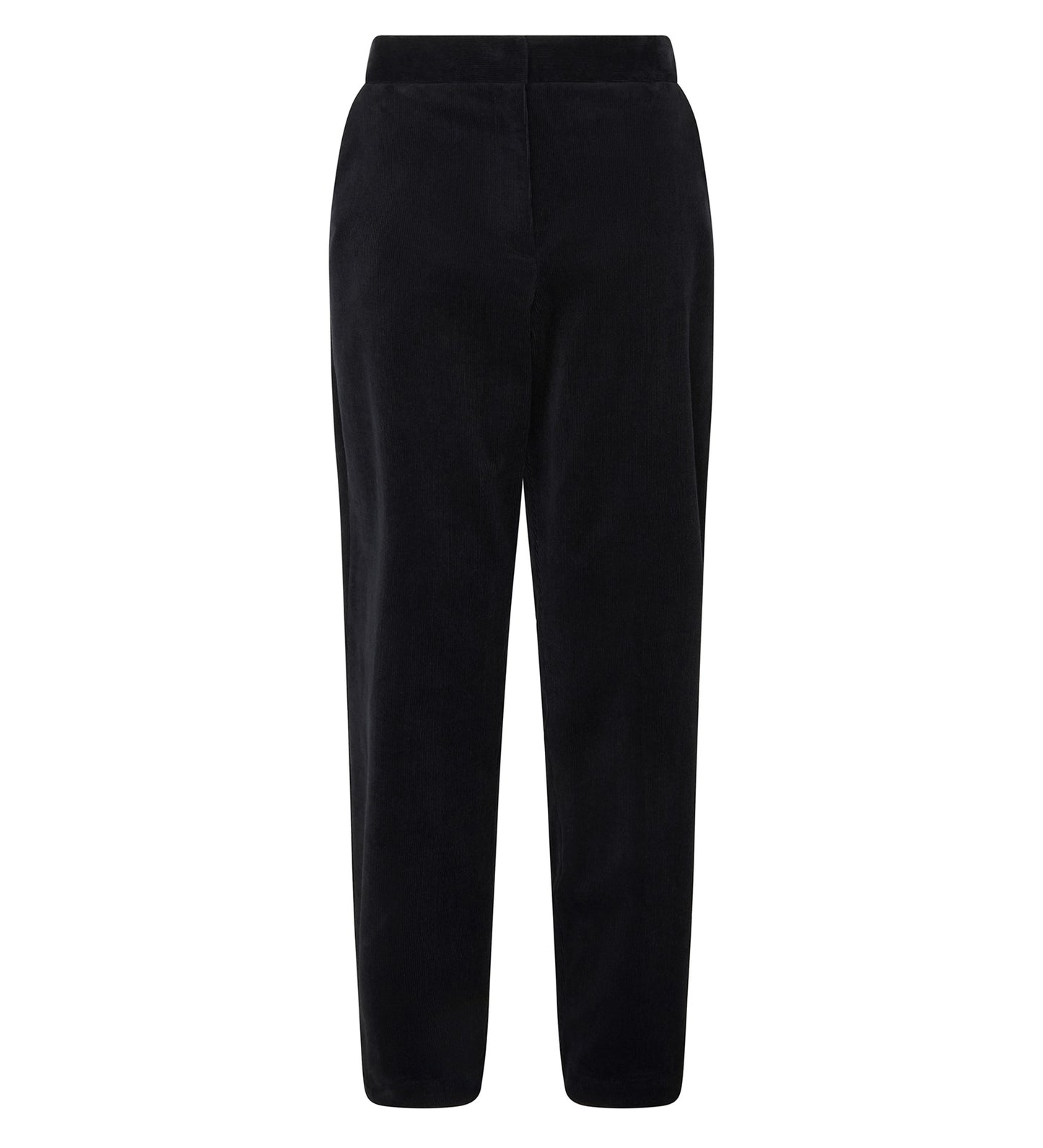 Ella Black Cotton Cord Trouser