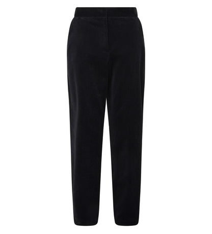 Ella Black Cotton Cord Trouser