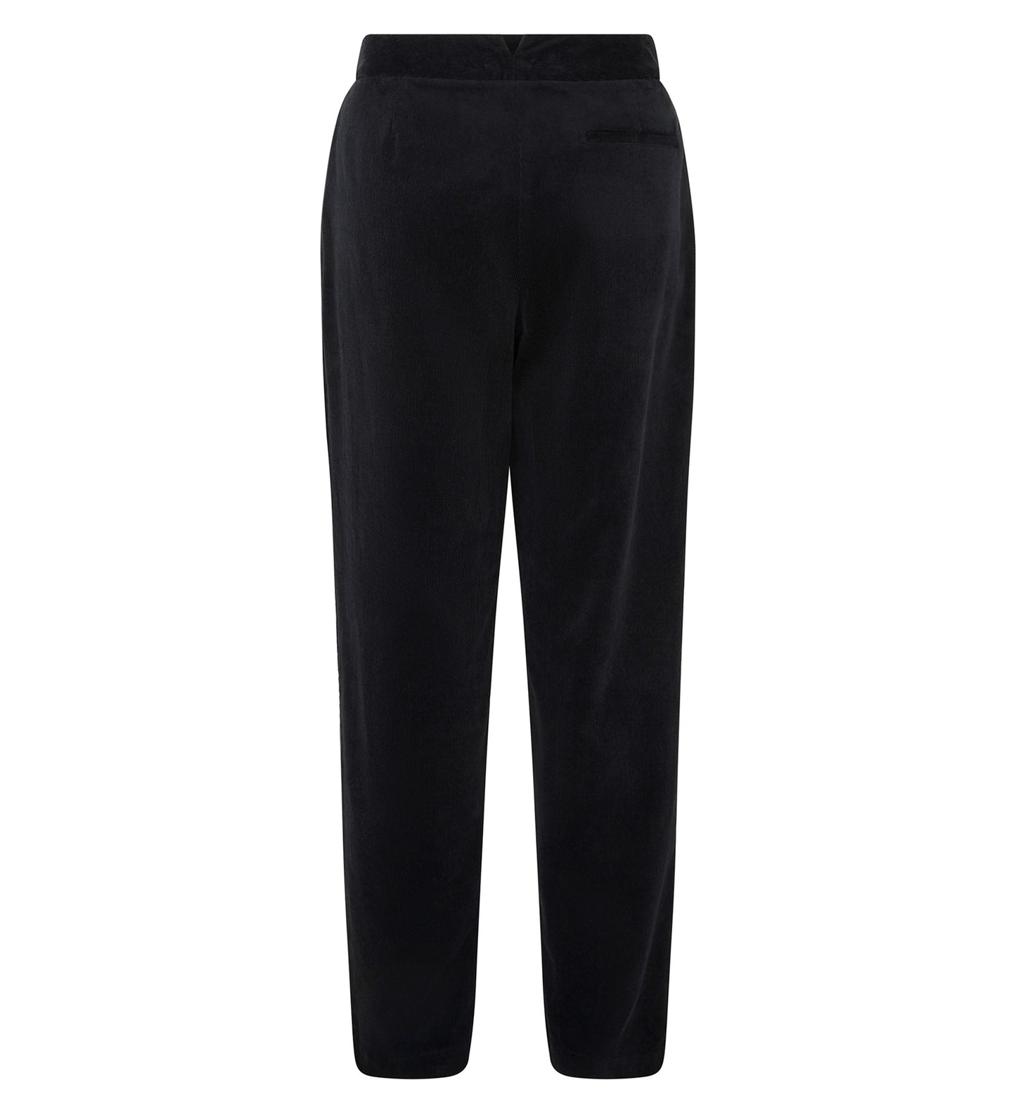 Ella Black Cotton Cord Trouser