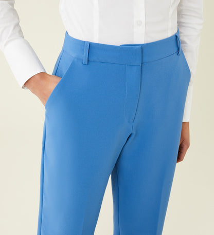 Harper Cornflower Blue Tapered Leg Trouser