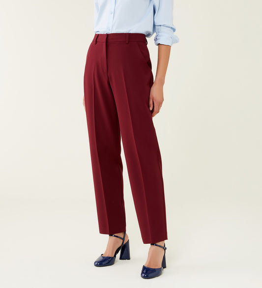 Harper Bordeaux Trouser