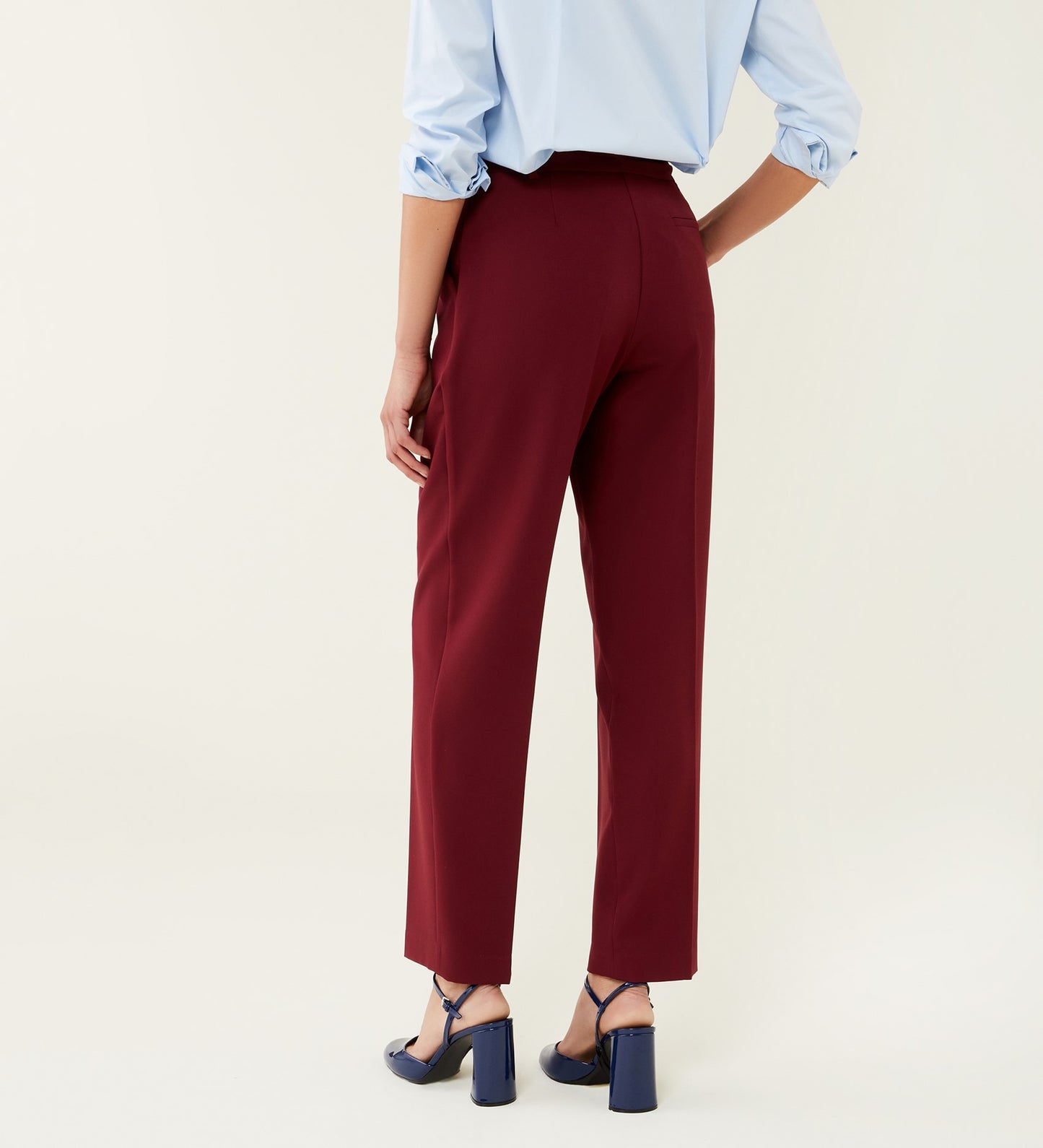 Harper Bordeaux Trouser