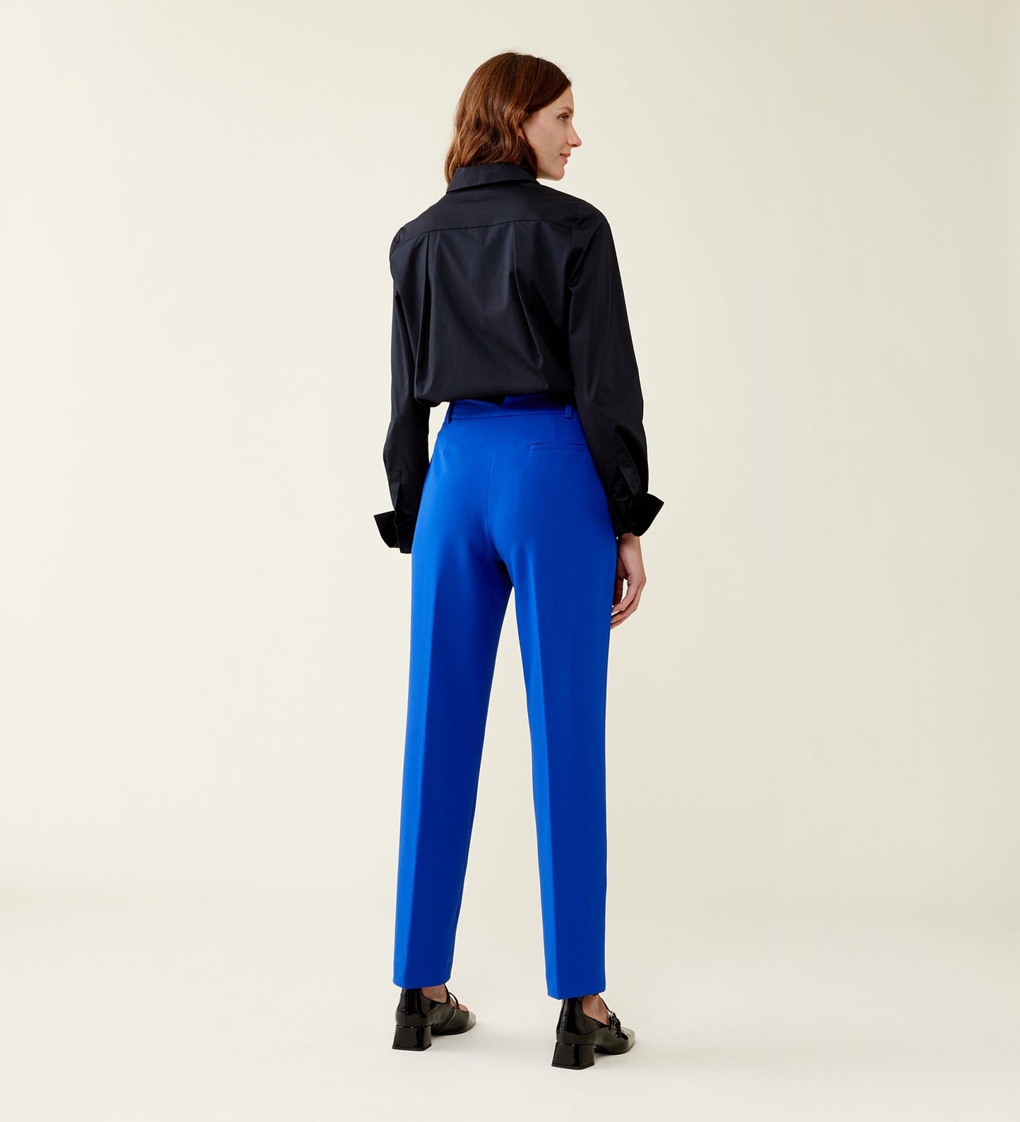 Harper Cobalt Blue Tapered Leg Trouser