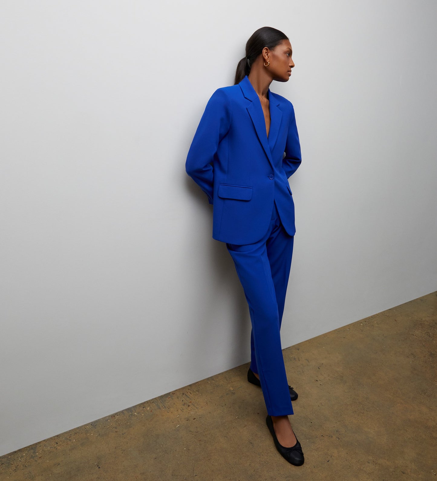 Harper Cobalt Blue Tapered Leg Trouser