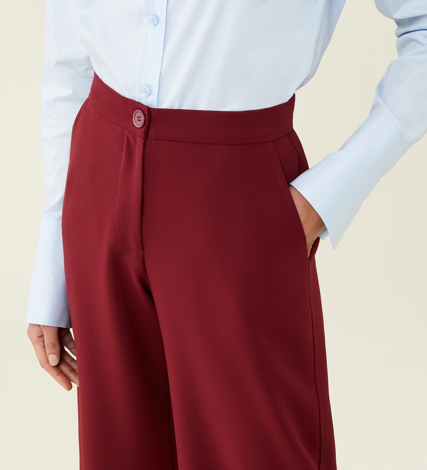 Kaden Bordeaux Trousers