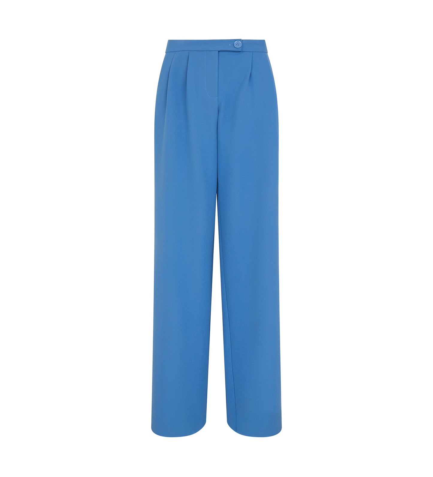 Jeanne Cornflower Blue Wide Leg Trousers