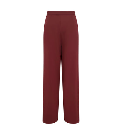 Jeanne Bordeaux Trousers