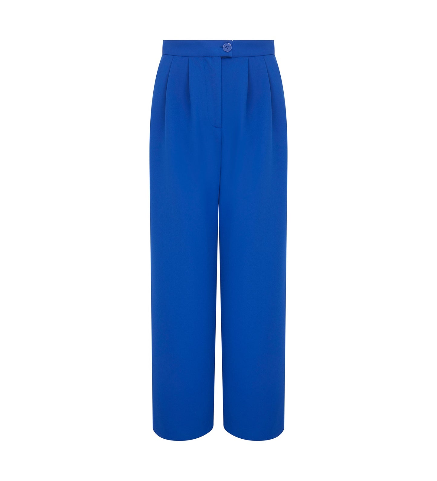 Jeanne Cobalt Blue Wide Leg Trousers