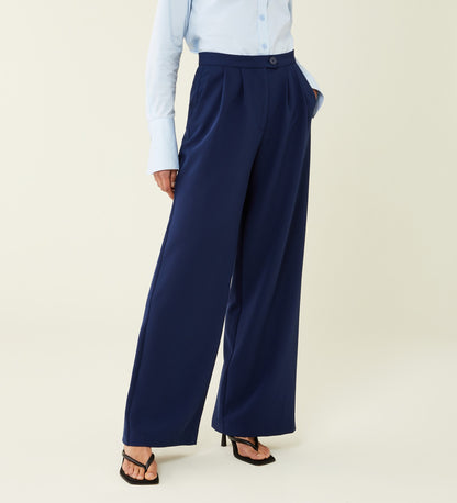 Jeanne Navy Trousers