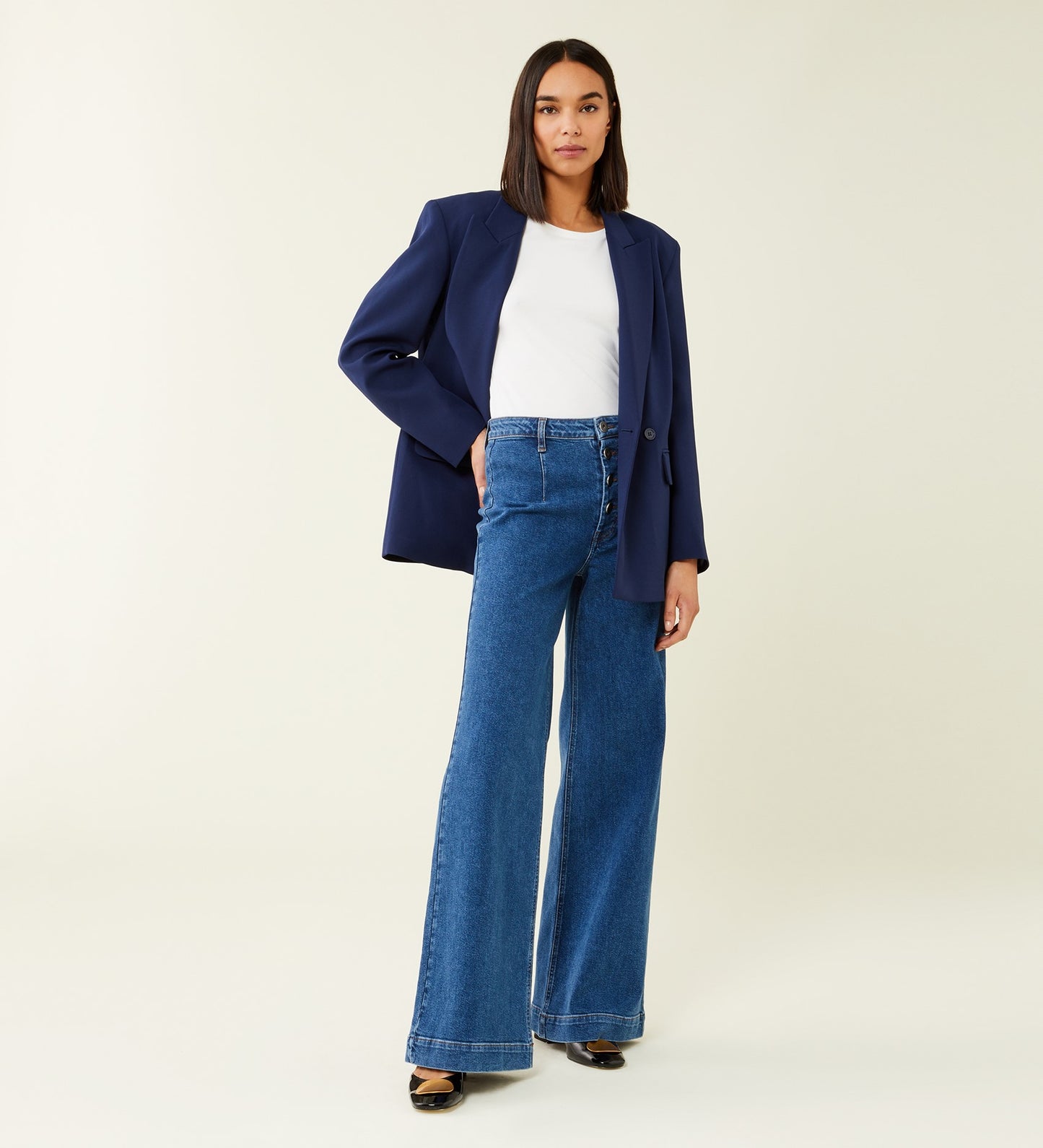 Tally Wide Leg Jeans