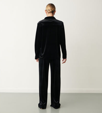 Zadie Black Velvet Trouser