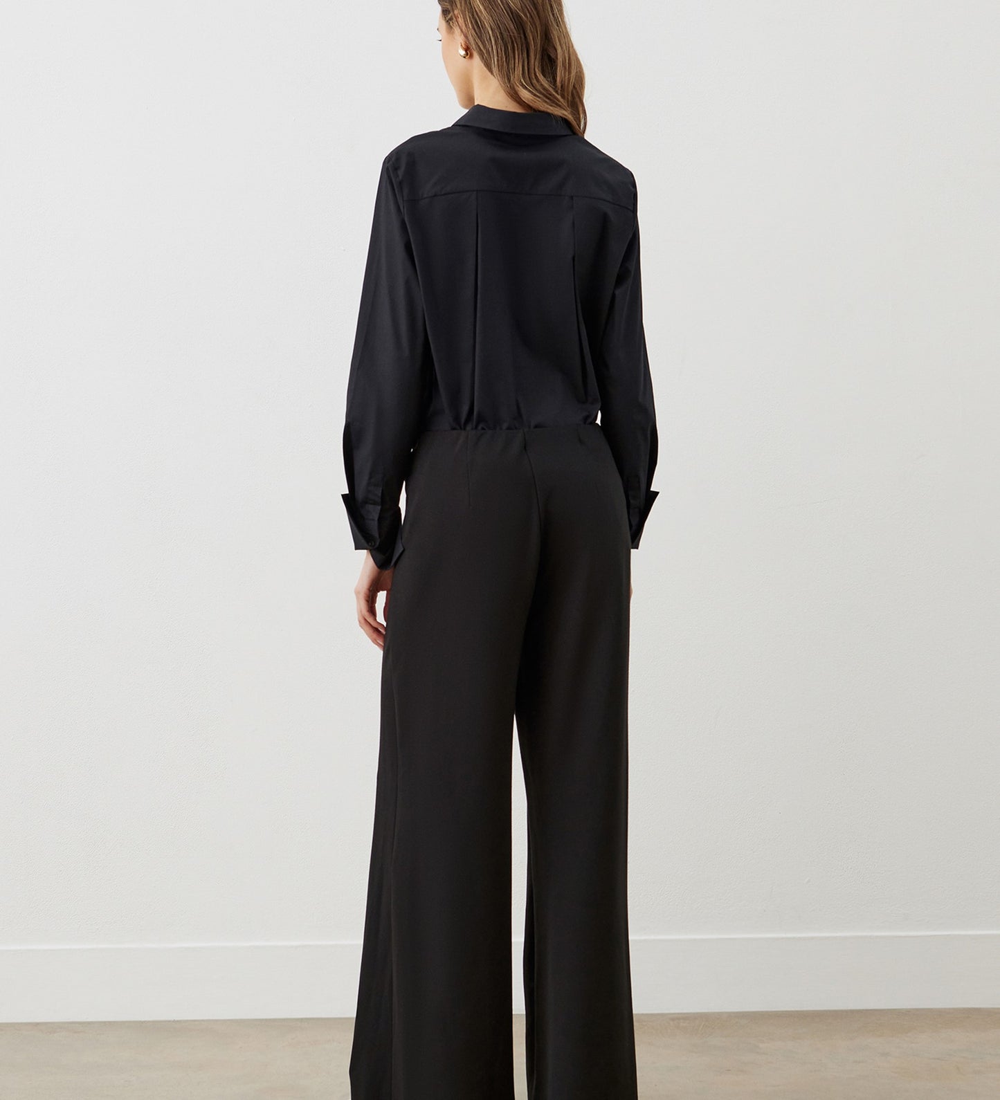 Matilda Black Ponte Jersey Trousers