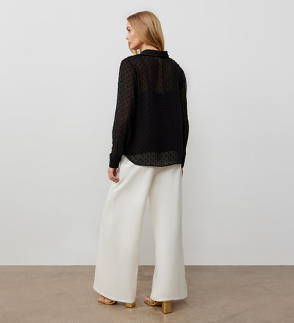 Matilda Ivory Ponte Jersey Trousers