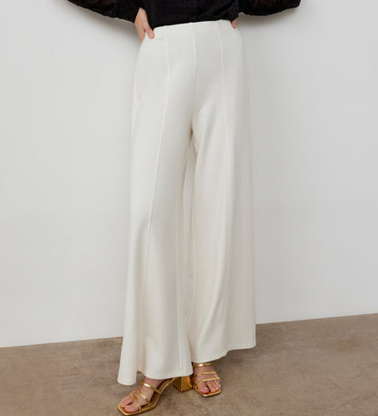 Matilda Ivory Ponte Jersey Trousers