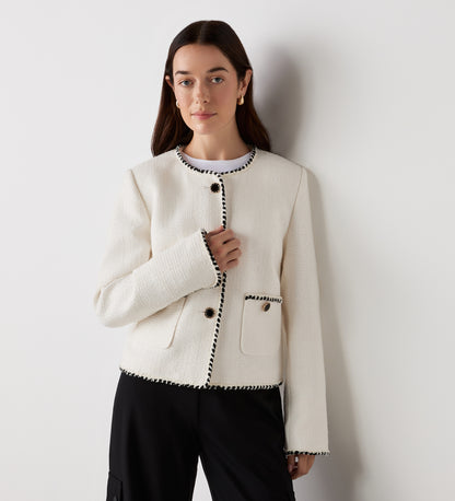 Polly Ivory Jacket