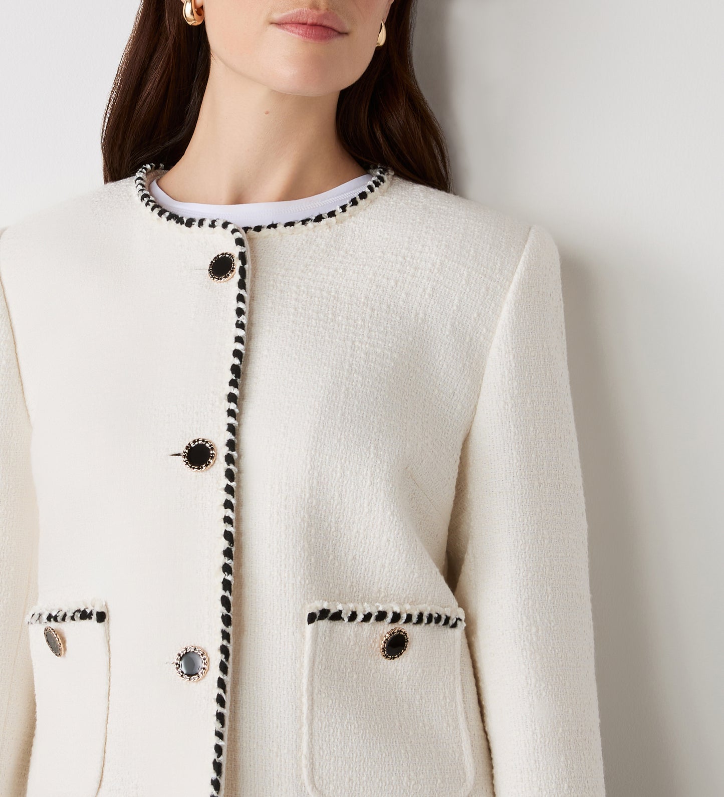 Polly Ivory Jacket