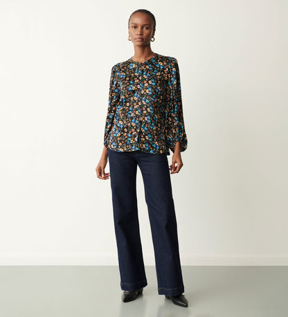 Lena Ditsy Floral Blouse