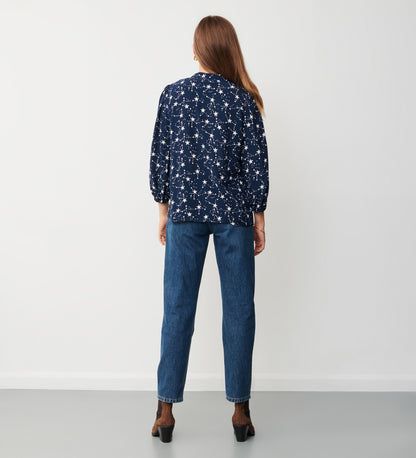 Sophie Blue Star Blouse