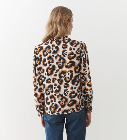 Maisie Leopard Print Blouse