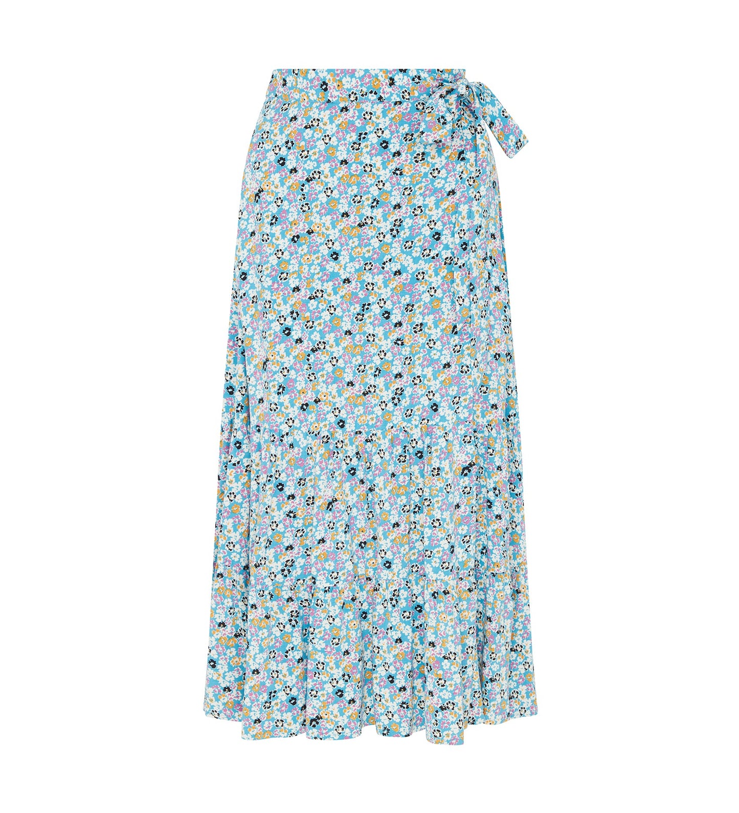 Makayla Blue Ditsy Skirt