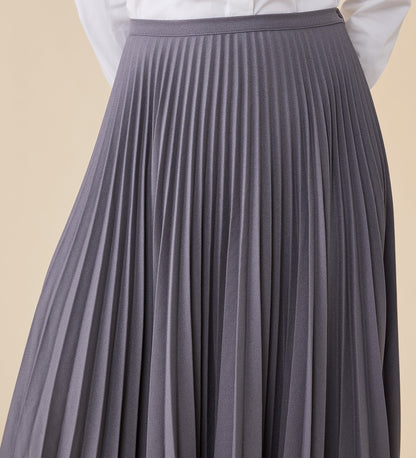 Lottie Grey Midi Skirt