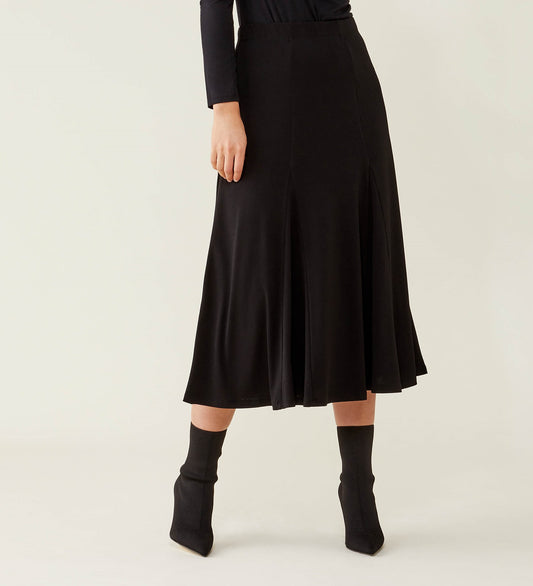 Delores Jersey Crepe Midi Skirt