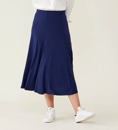 Delores Jersey Crepe Midi Skirt