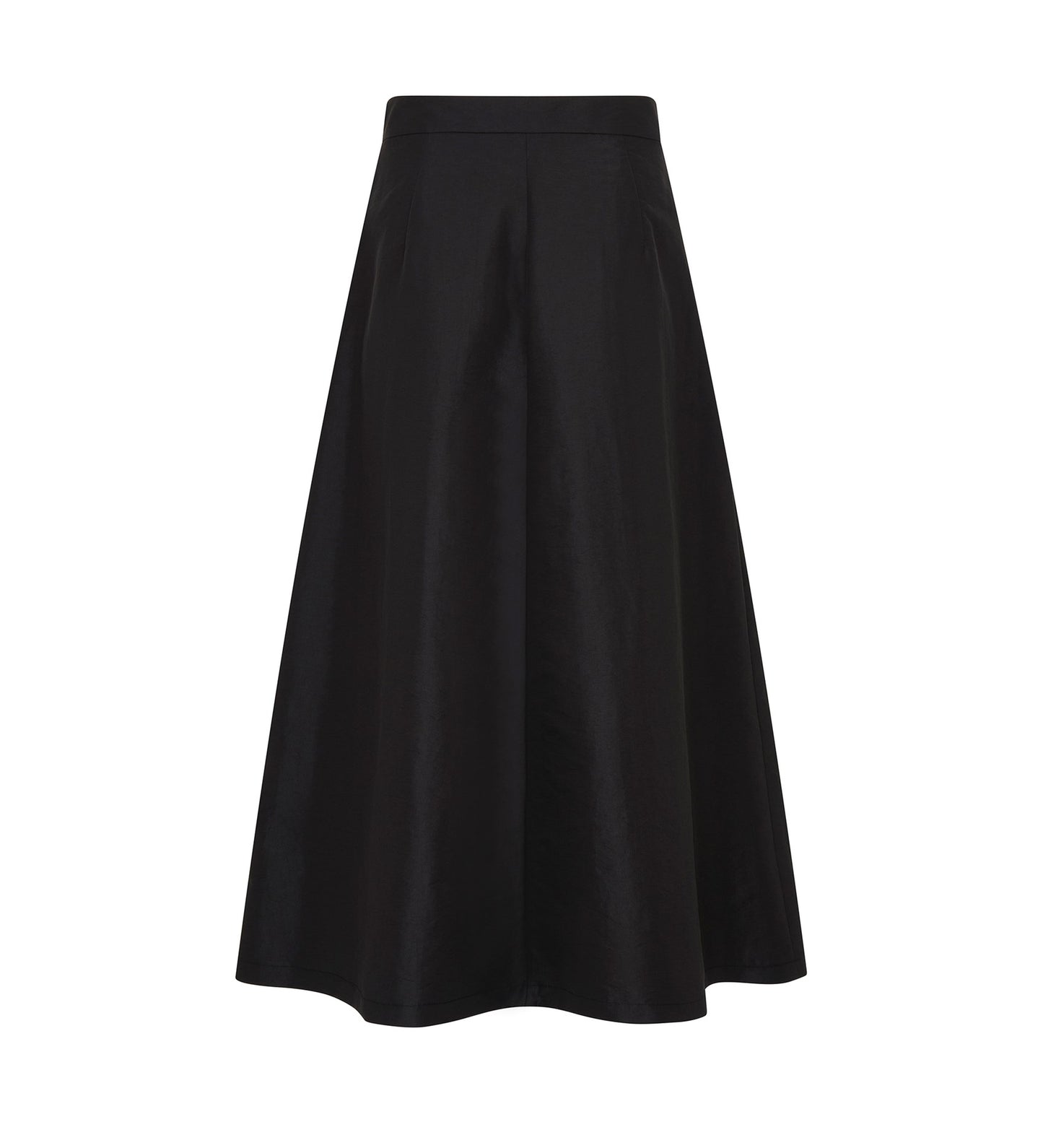 Naia Black Taffeta Skirt