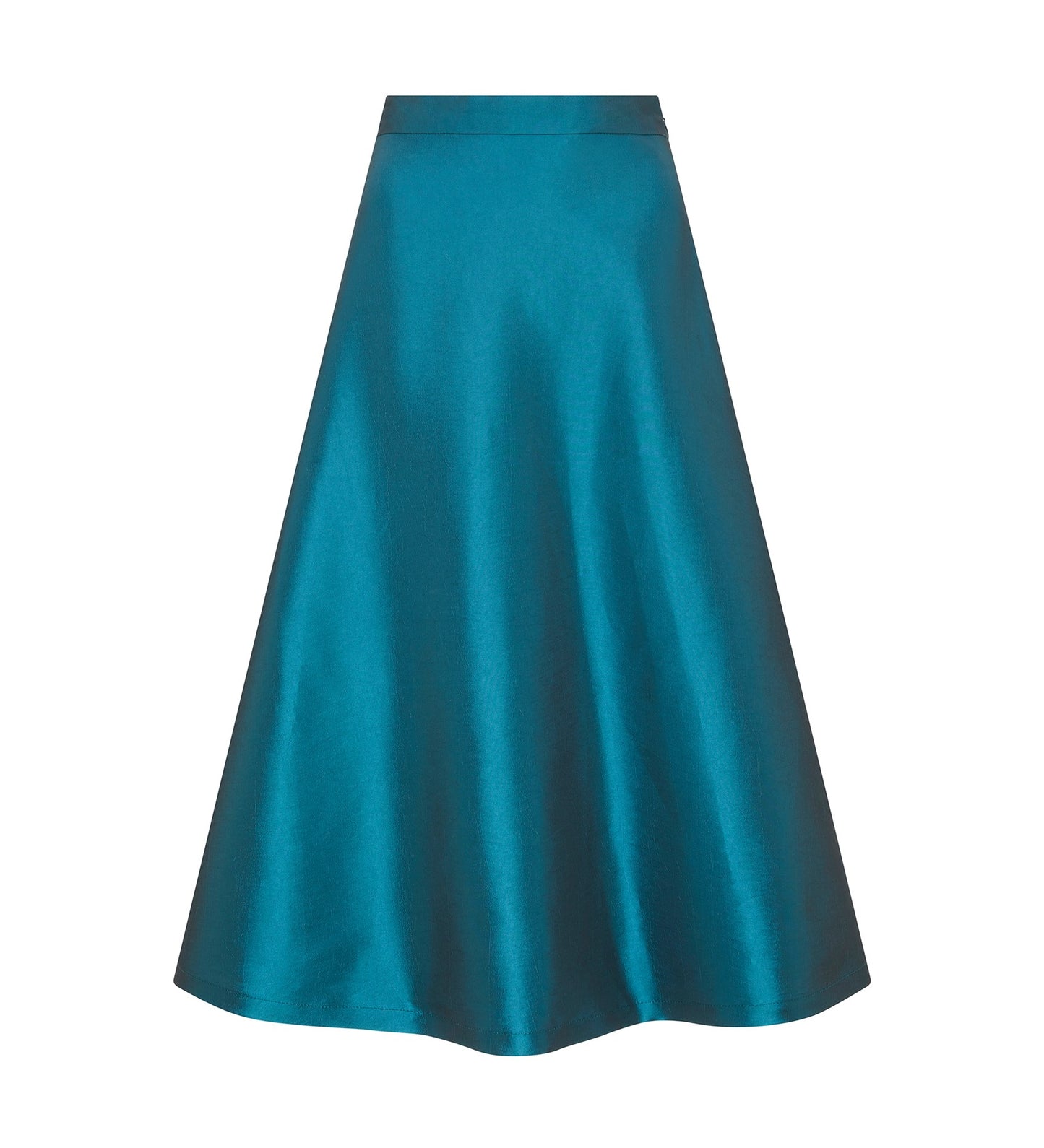 Naia Emerald Taffeta Skirt