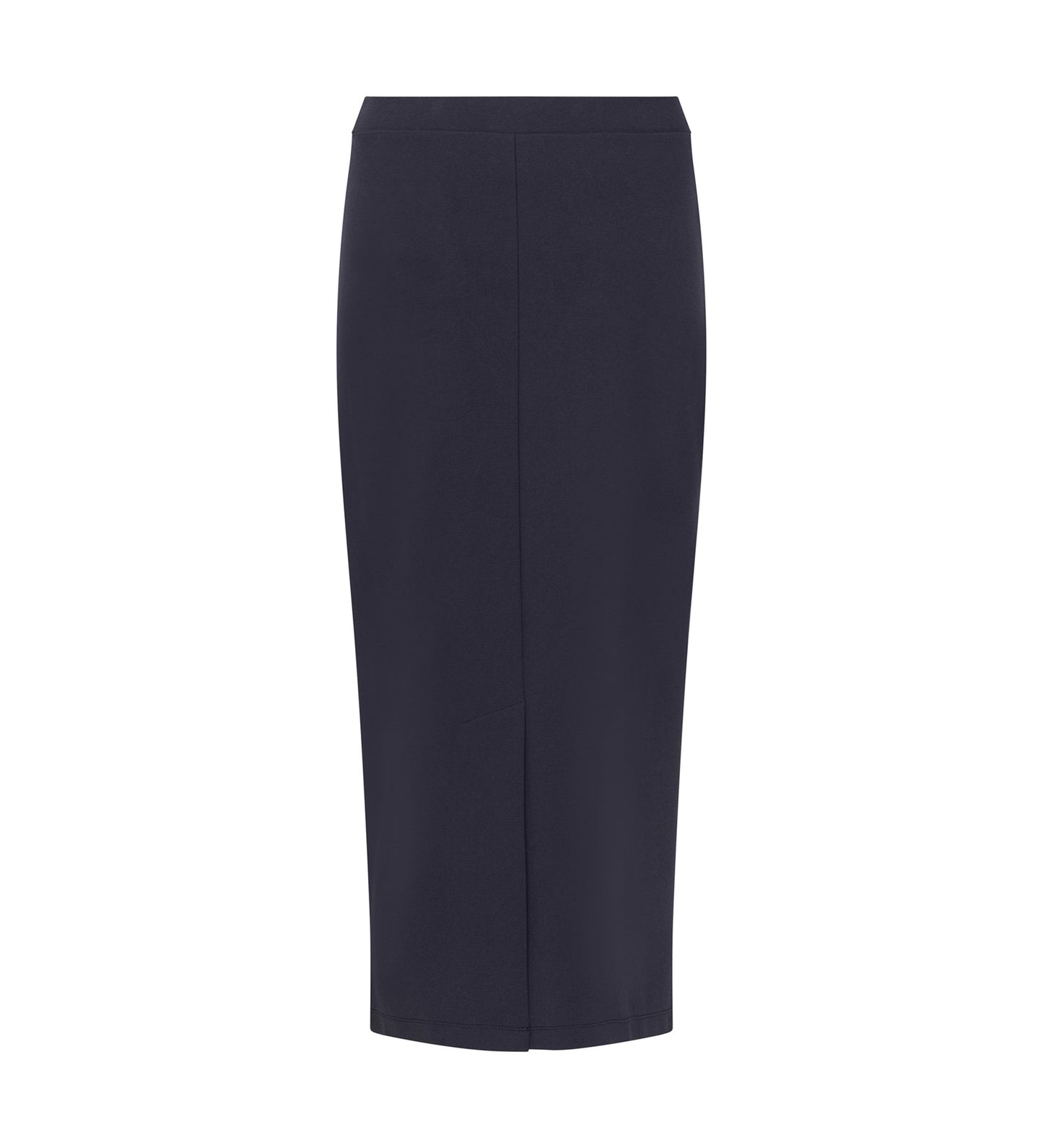 Ives Navy Ponte Jersey Skirt