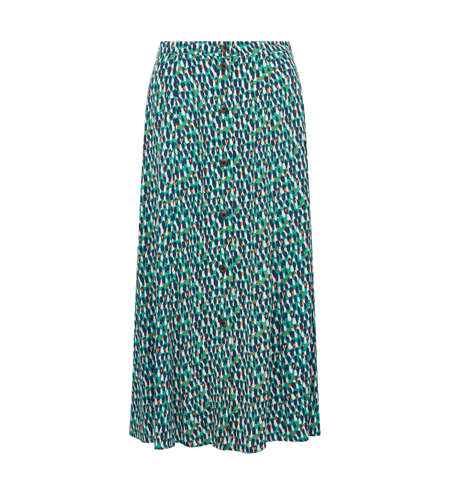 Jude Green Dash Midi Skirt