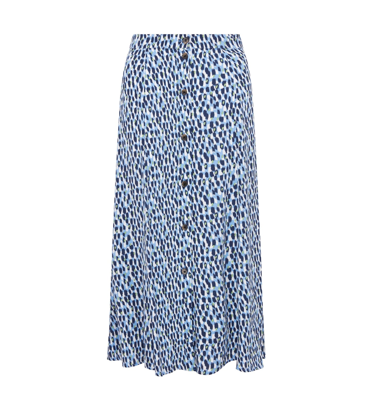 Jude Blue Dash Midi Skirt