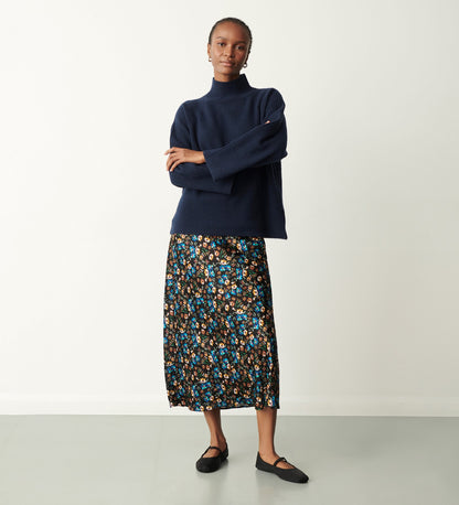 Mandy Ditsy Floral Midi Skirt