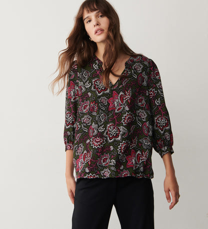 Erin Green Folk Top