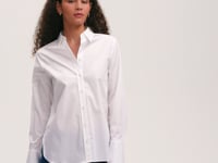 Dillon White Cotton Shirt